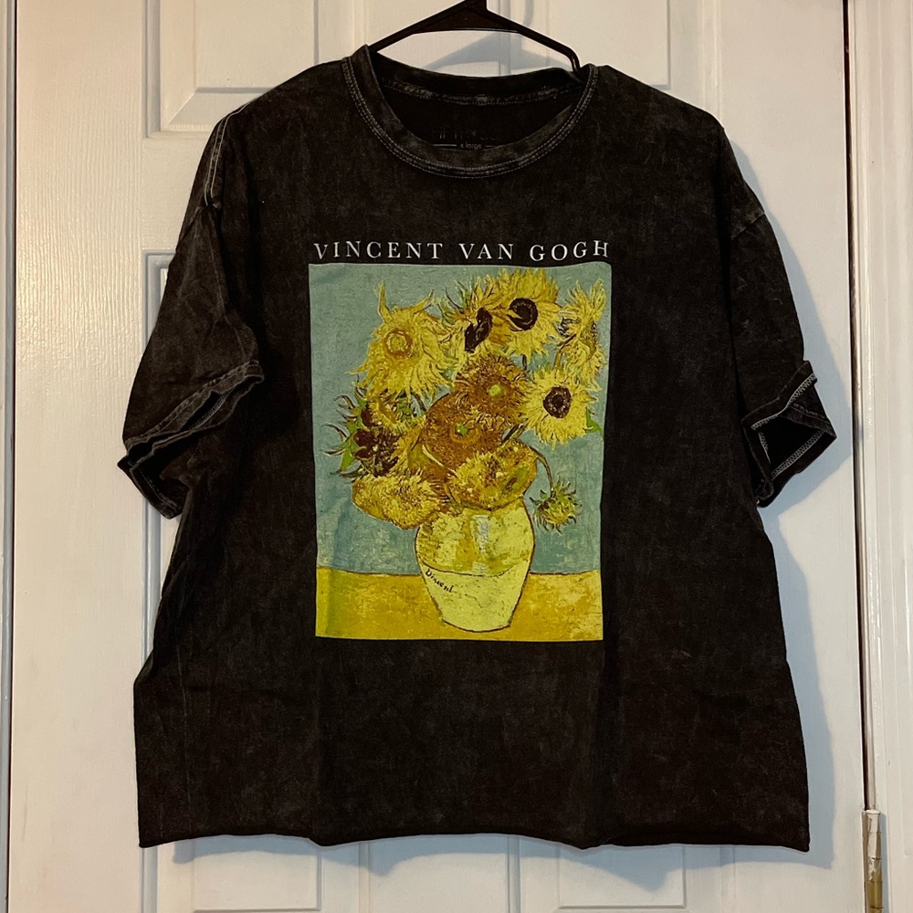 Women’s Cropped Van Gogh T-Shirt